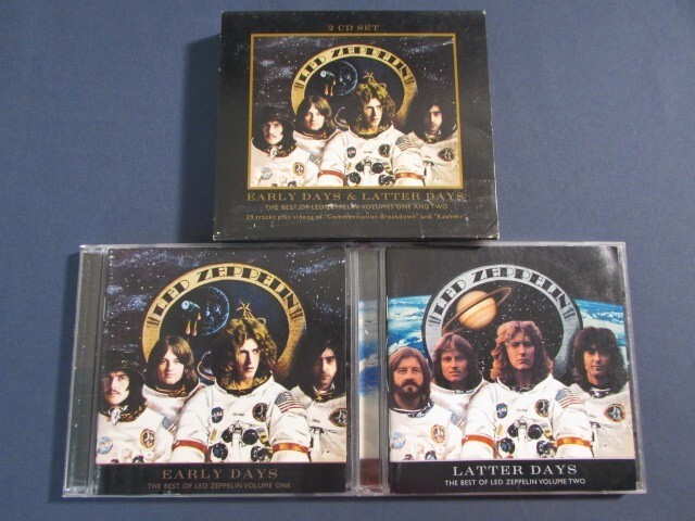 LED ZEPPELIN EARLY DAYS & LATTER DAYS ENHANCED USED 2CD SET