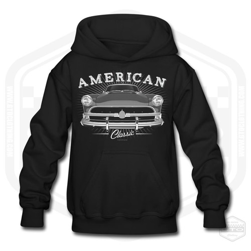 Children's 1954 Hudson Hornet American Classic Car Hoodie - Picture 11 of 20