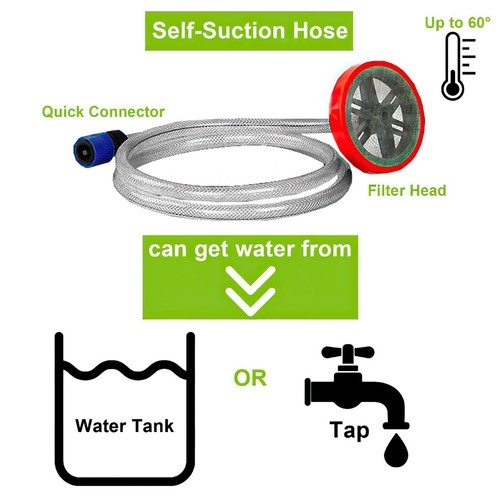 Heavy Duty 8HP 4800 PSI HIGH PRESSURE WATER WASHER CLEANER GURNEY 20M Hose - Picture 20 of 24