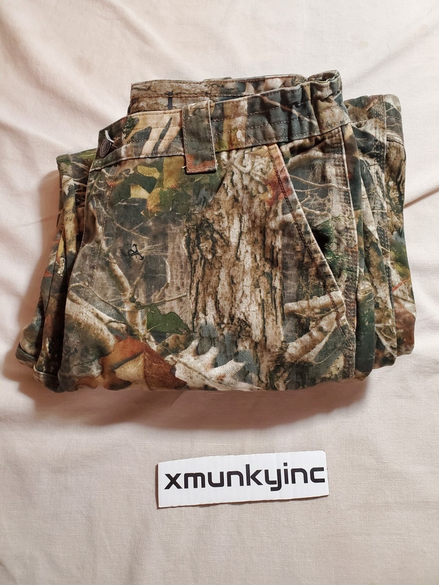 Red Head Silent Hide Camo Pants Mens L Cargo Pockets Hunting