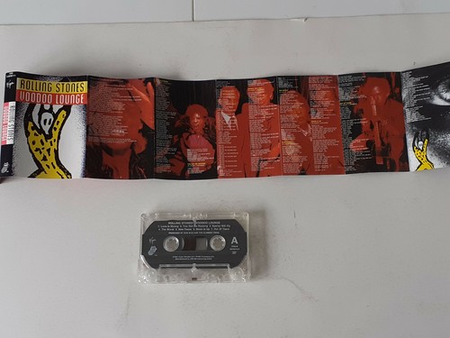 THE ROLLING STONES HOT ROCKS 1964-1971/VOODOO LOUNGE CASSETTE TAPES X 2 - Picture 7 of 10