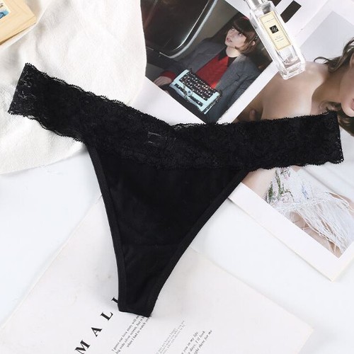 6 Pack Lot Sexy Womens Panties Thong G string Lace Low Waist Lingeries Underwear - Picture 11 of 15