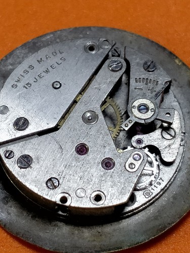 EB 1197 watch movement. For Repair or Spare Parts