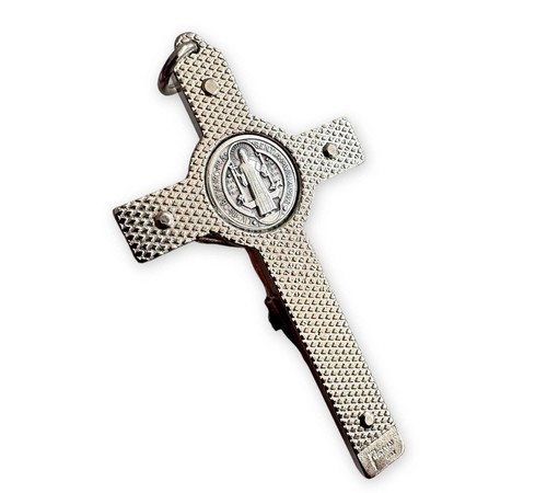 St. Benedict 2" 1/4 Green Crucifix - Exorcism - Cross - Blessed - San Benito - 第 2/3 張圖片
