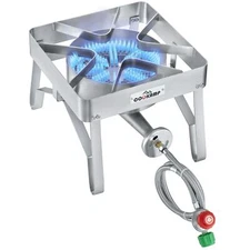 Stainless Steel Burner Propane Stove, 200,000BTU High Pressure Outdoor Propan...