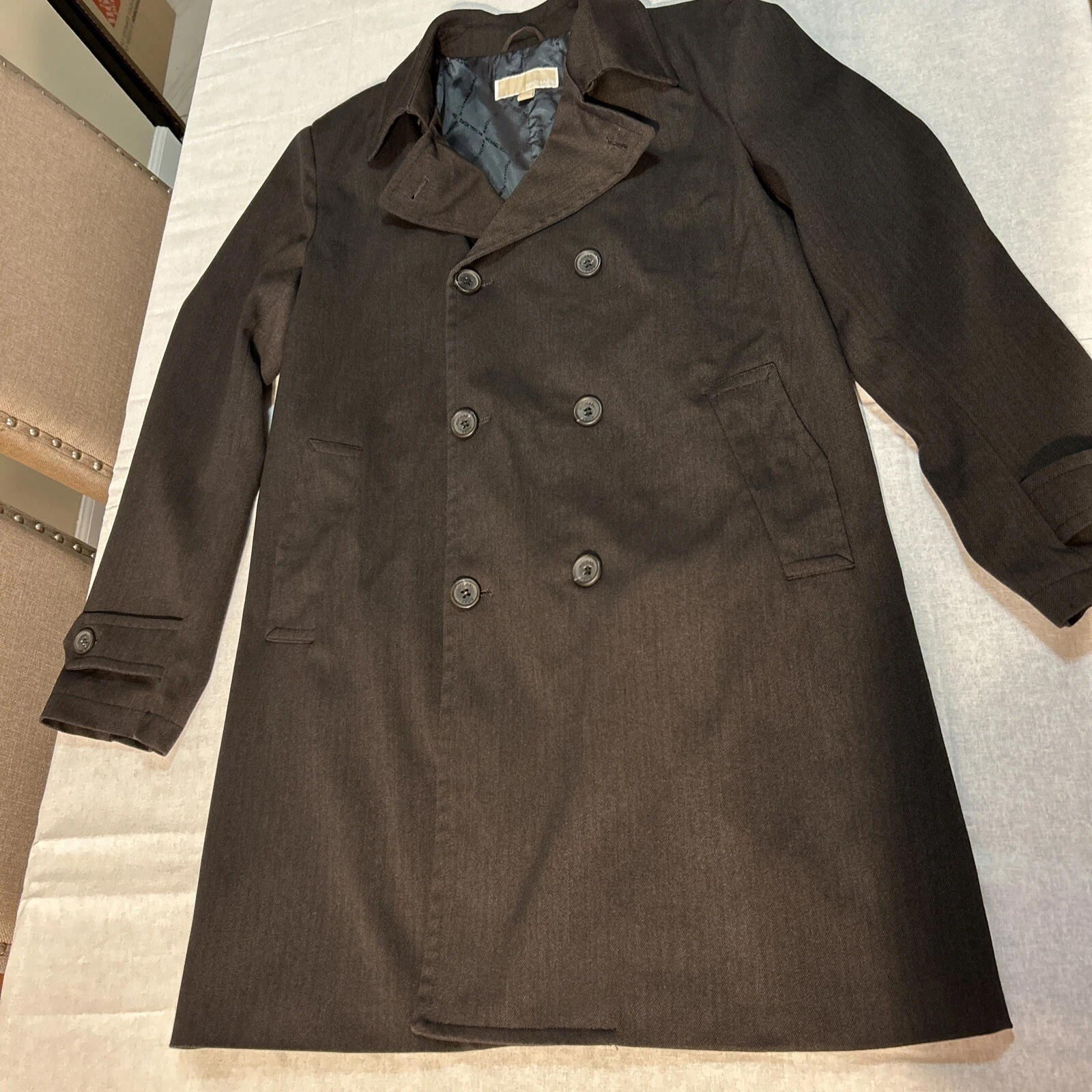 Michael Kors trench donna nero taglia M