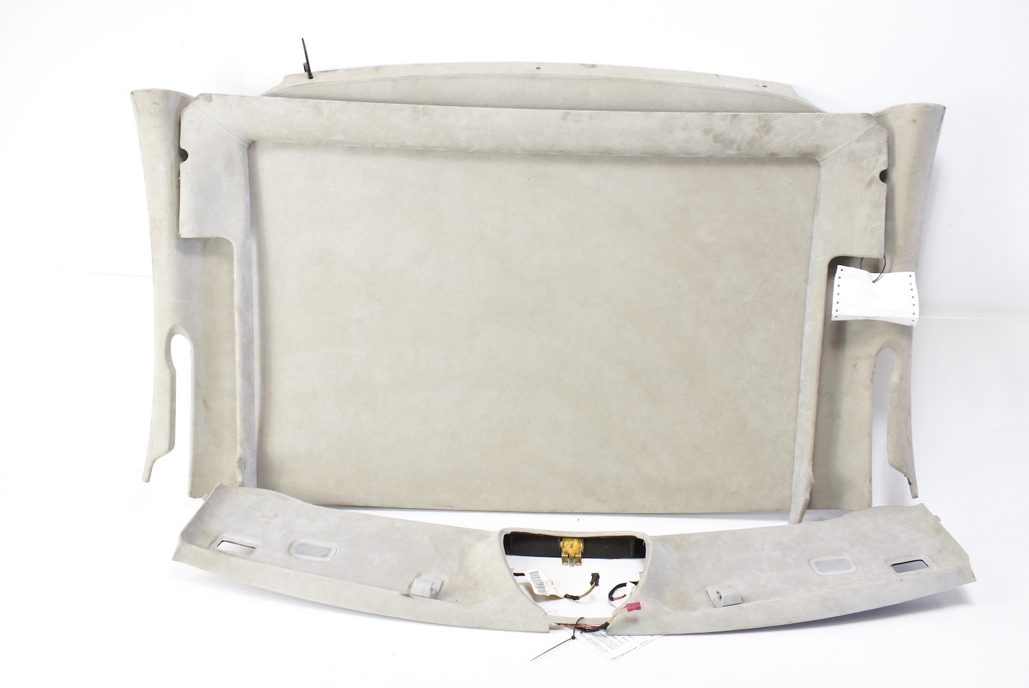 0308 Mercedes R230 SL600 SL55 Top Upper Roof Headliner Trim Panel Set Grey eBay