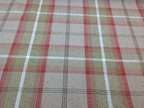 Storage Footstool Porter & Stone Balmoral Tartan Check Fabric Pouffe Ochre - Picture 53 of 55