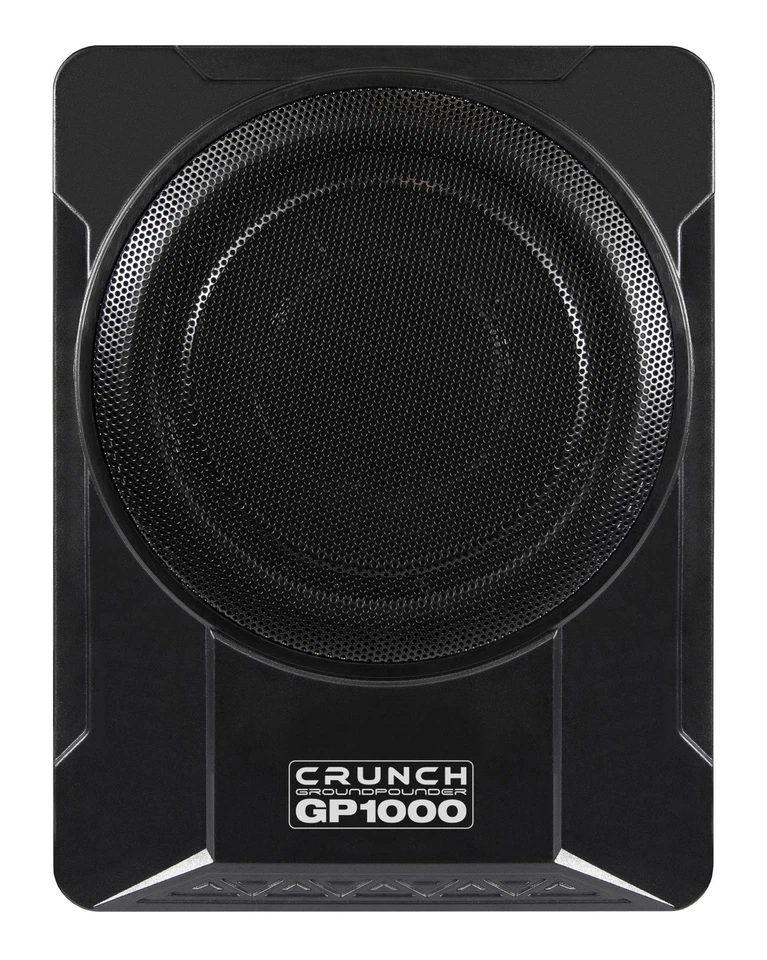 Crunch GP1000 25 cm 250mm Aktiv Subwoofer Auto PKW Aktivbass -Untersitz Woofer - Bild 2 von 4