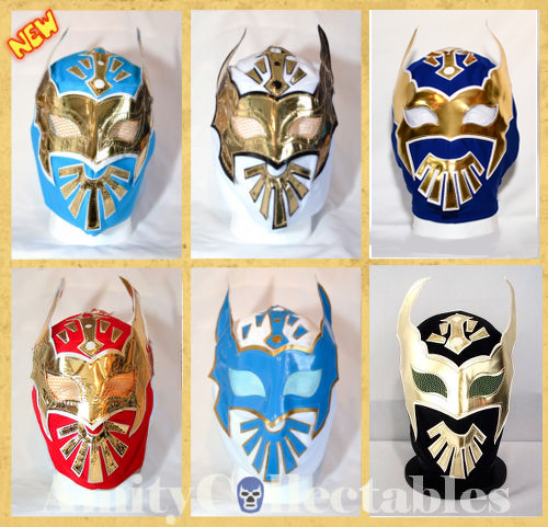 Mexikanische Wrestling Maske [gemischte Stile] Halloween, Kostüm, Masken, Lucha Libre - Bild 8 von 47