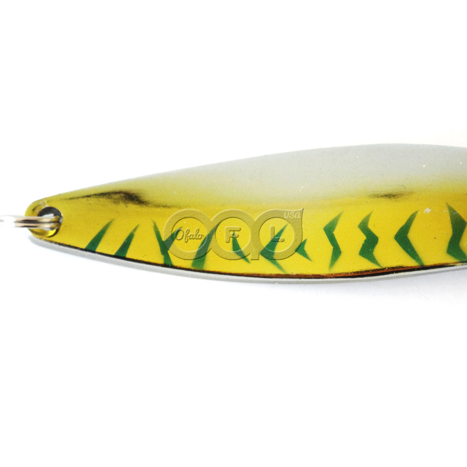 50pcs 1oz Fishing Spoons Krocodile style Metal Fish spoon jig Random colors @US - Image 4