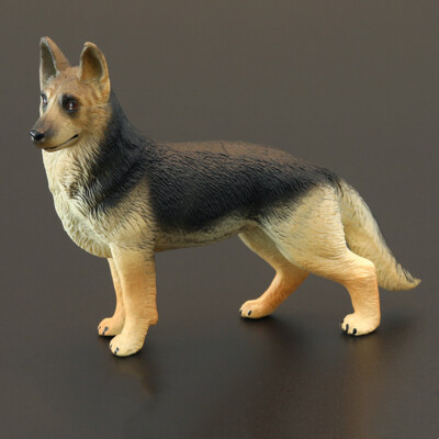 1/6 Scale Simulation German Shepherd Dog Model For 12'' Figures Scene 9.9*8cm