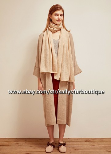 Sallys Boutique 100% mongolischer Strick Kaschmir Schal Stola Halstuch Stola 180*60cm - Bild 30 von 63