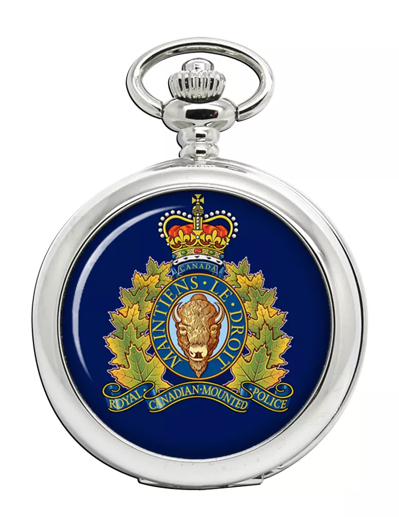 RCMP Royal Canadian Mounted Police Pocket Watch
