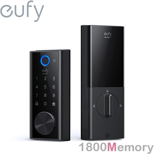 eufy Security Smart Lock Touch Wi-Fi S230 Fingerprint Bluetooth Wireless Keypad - Picture 1 of 3