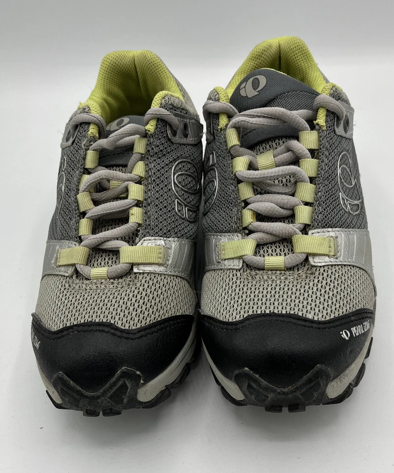 Tênis esportivo feminino Pearl Izumi X Alp Seek IV SPD tamanho 37 EUA 6.5 cinza - Imagem 2 de 4