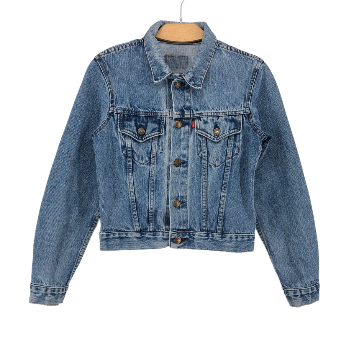 Levi's trucker top jacket navy blazer