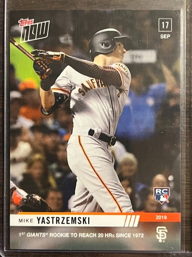 2019 Topps Now 854 Mike Yastrzemski