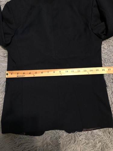 US Polo Assn Boy’s Little Rayon Poly Suit Navy Blue Size 12 New Fancy Formal - Picture 10 of 17