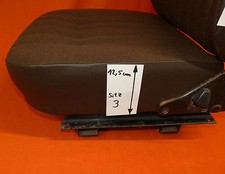  1 seat cover, fabric brown, Unimog U1000-U2450 front tensioned, Nr3, MB NG, SK