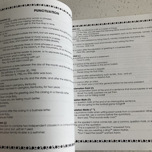 NOTEBOOK WRITER'S GUIDE and MATH FACT BOOK PreK-12 Specialty Publishing Lot of 2 - Foto 9 di 21
