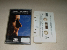 PHIL COLLINS "HELLO I MUST BE GOING" CASSETTE TAPE-TESTED WORKS FINE