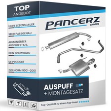 Auspuff für OPEL INSIGNIA A 1.8 Schrägheck/Stufenheck +CHROM Auspuffanlage