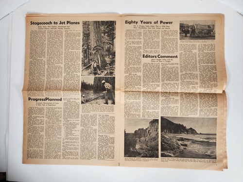 Reddy Kilowatt Ad Pacific Power & Light Co 1959 Silverton Appeal Tribune Oregon - Picture 7 of 17