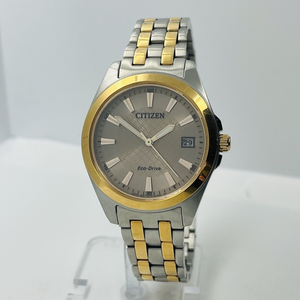 Citizen Corso Peyten Women's Eco Two Tone Steel 34mm Sapphire Watch  EO1226-59X | eBay