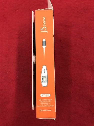 4712795081909 j5create JCD383-N USB-C™ 9-in-1 Multi Adapter J5 Create - 第 4/7 張圖片