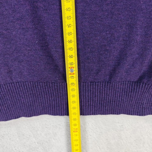 Camel Active Pullover Herren Sweatjacke Gr. M Blau Strickpullover 100% Baumwoll - Bild 10 von 11