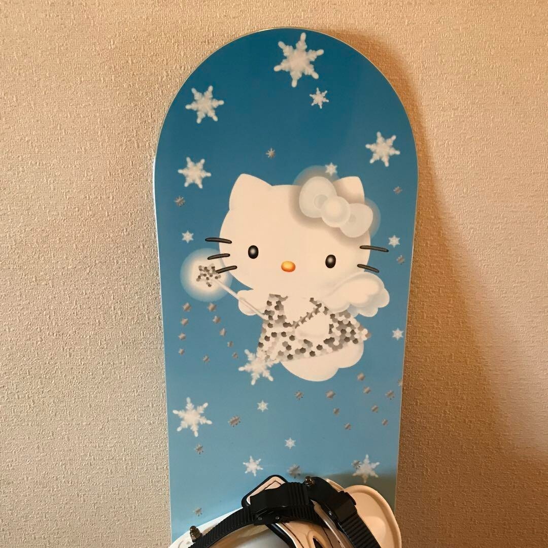 Hello Kitty スノーボード Hello Kitty Snowboard 141cm Blue Angel Kitty Kawaii Cute