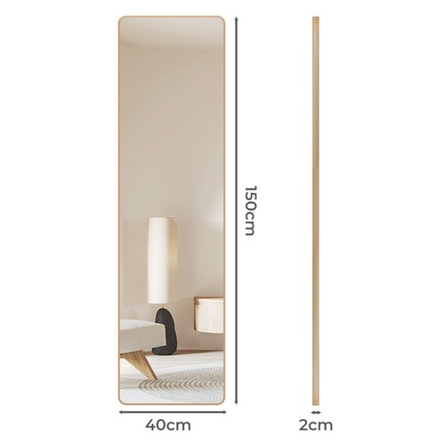 Yezi Full Length Mirror β Wall Mounted Hanging Dressing Mirror for Bedroom Decor - Picture 6 of 11