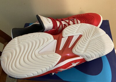Size 13 - ASICS Court FF Novak Red White | eBay