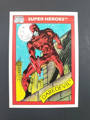 DAREDEVIL #4 Marvel Comics IMPEL Trading Card 1990 Series 1 - Picture 1 of 8