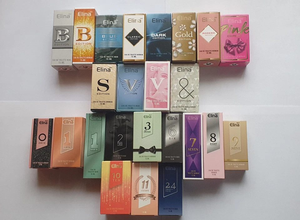 Parfum Damen/Herren EDT 15ml Elina 24 Duftnoten