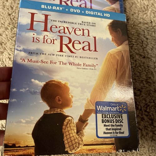 Heaven Is For Real (Blu-ray & DVD, 2014) w/ Slipcover Sealed - Picture 6 of 6