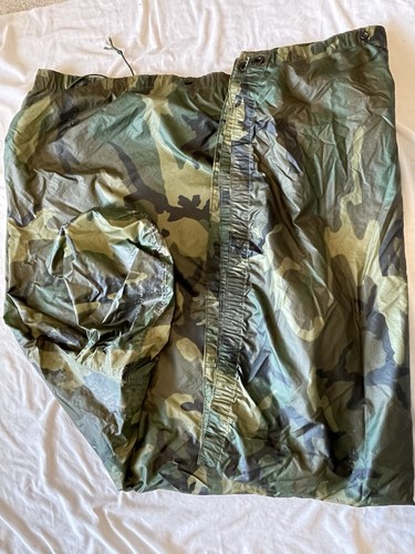 Poncho de lluvia camuflaje militar genuino de Estados Unidos - Imagen 15 de 24