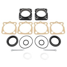 Vw Bug Axle Bearing Caps Seal Kits. 1967-68 Long Type Swing Axle Pair