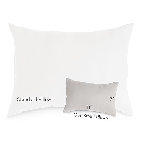 Small Pillow Mini Pillow for Travel 2 Pack 11" x 7" Tiny Pillow with Name Tag... - Picture 2 of 6