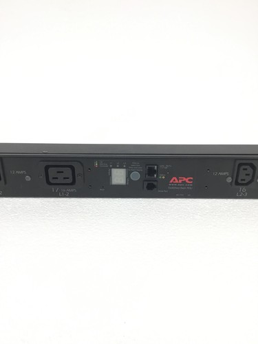 2x APC AP7961 Rack PDU Switched Zero U 5.7kW 208V 21x C13 3x C19 NEMA L21-20P - Picture 12 of 15