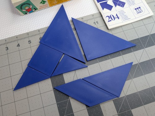Discovery Toys 7 Piezas de Inteligencia Tangram Puzzle Juego - Imagen 4 de 7