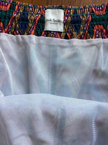 NUOVO PAUL SMITH uomo XL nuoto tronchetto corto modello "Trippy Escalator" nuovo con etichette $150 USD - Foto 13 di 18