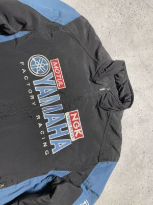 Factory Yamaha Vintage Big Logo Racing Jacket Y2K | eBay