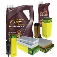 MANN-FILTER Inspektionspaket 6L Mannol Energy 5W-30 FüR Mini Mini Cooper One