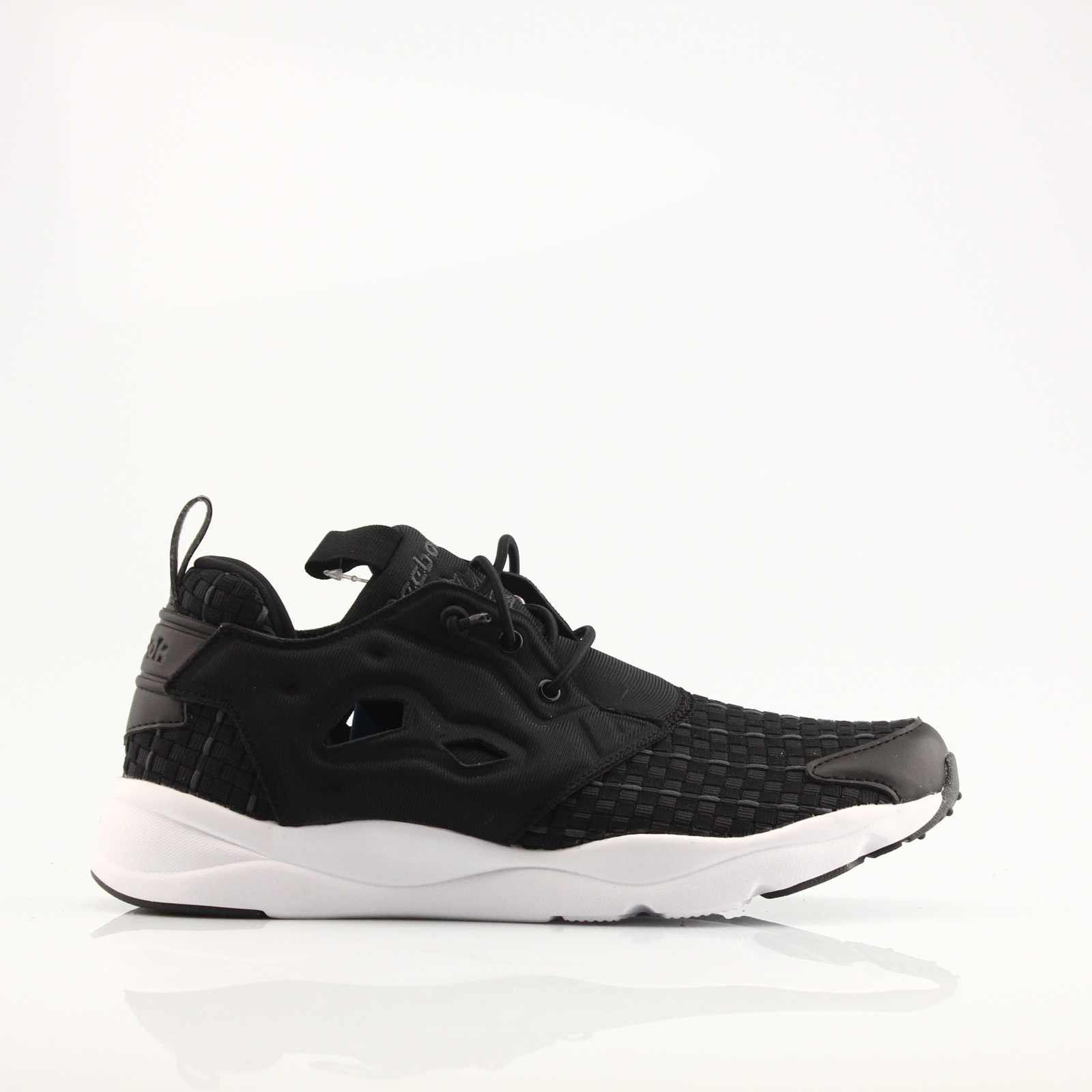 CALZATURA DONNA scarpe da ginnastica REEBOK BASSA TESSUTO NERO - A878 CALZATURA DONNA scarpe da ginnastica REEBOK BASSA TESSUTO NERO - A878