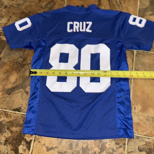 New York Giants NFL Team Apparel Victor Cruz # 80 Jersey Youth Small / 8 - Picture 6 of 6