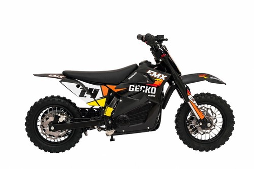 Bicicleta de tierra eléctrica para niños Gecko 48V 1.4KW 10""/10"" sin escobillas 54cm asiento rojo/hora - Imagen 6 de 10