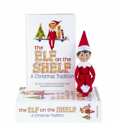 Elf on the Shelf ~ NEW~Elf blue eyes Boy ~ Scout & book ~ Free Shipping - Picture 6 of 8