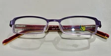NEW Marcolin Kids Eyeglasses Frame GABY col.082 44-16-132 Purple/Red Full Rim